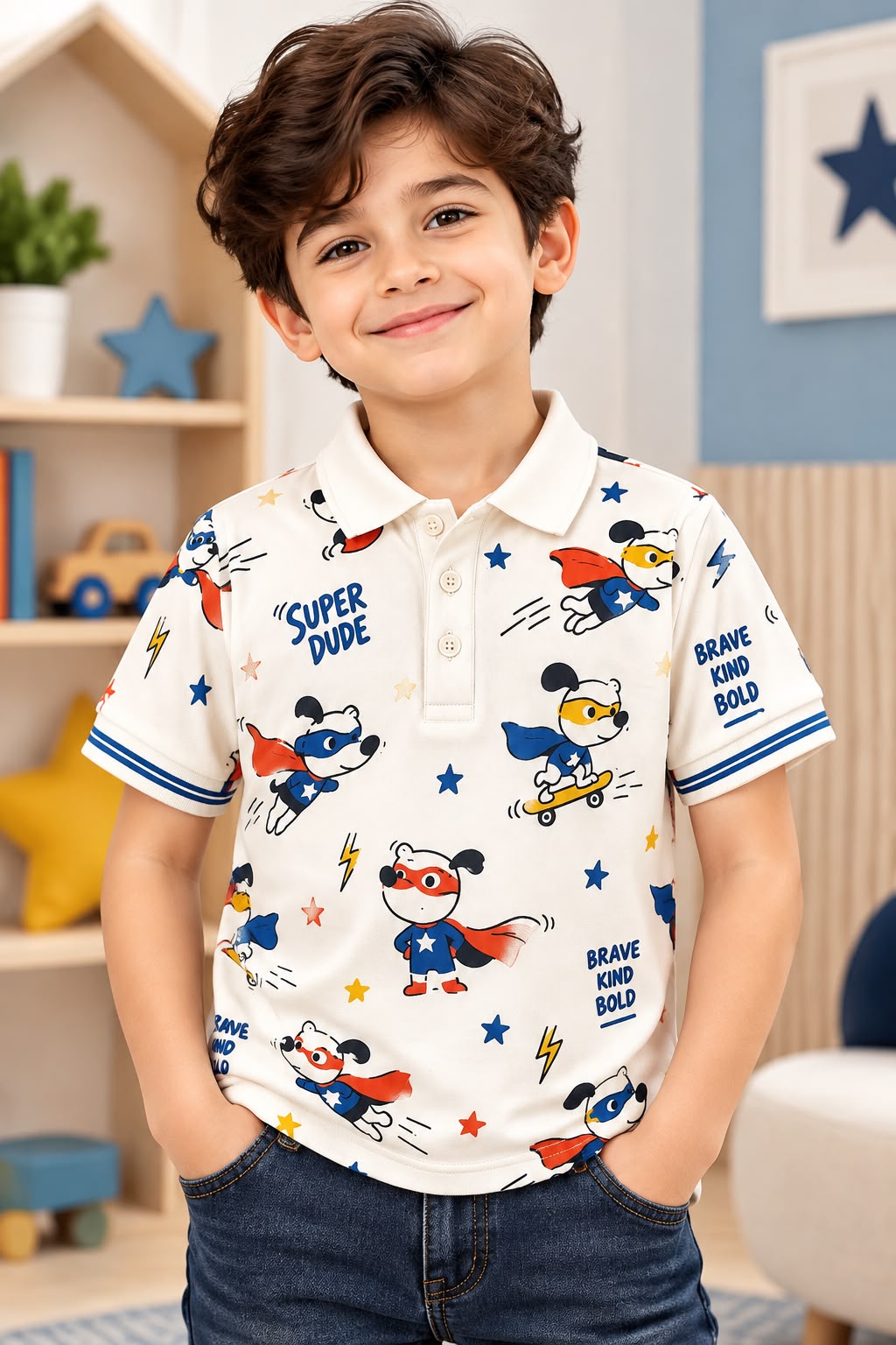 Polo - A.O.P Fancy Print