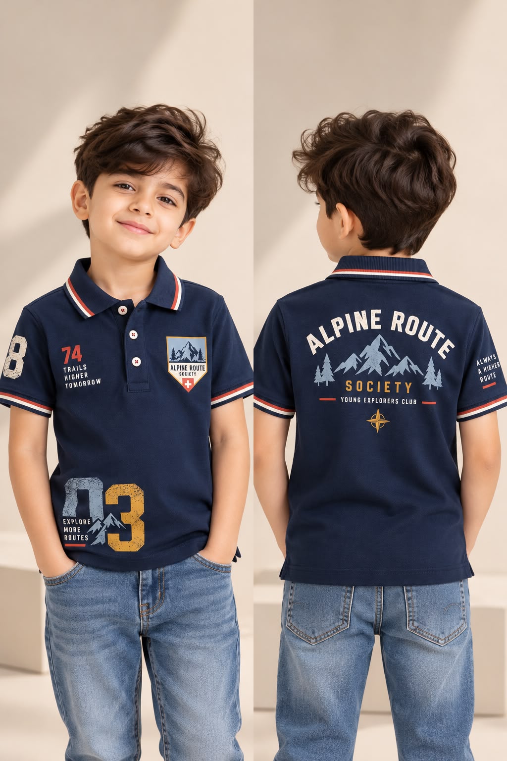 Polo - Placement Print